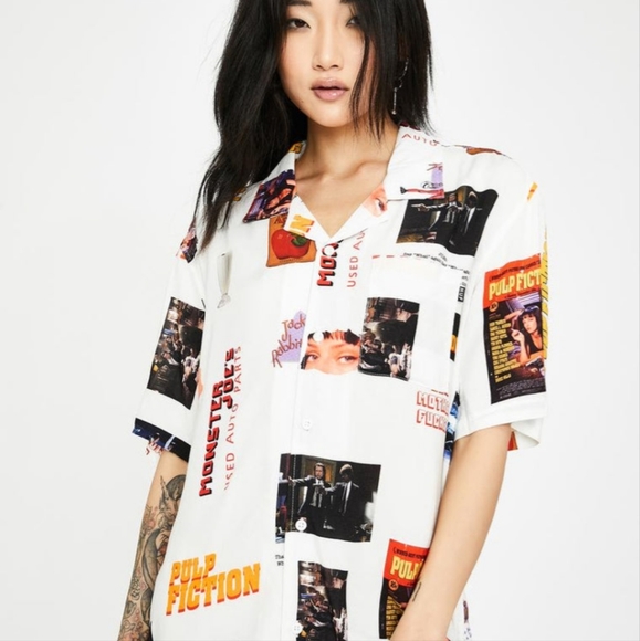 HUF x Pulp Fiction Woven Shirt - Picture 2 of 12